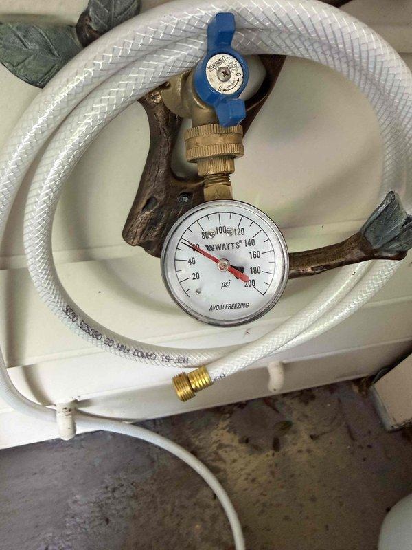 Responded to service call for water heater with reported leaking from temperature and pressure relief valve discharge pipe. Upon arrival, inspected Rheem Professional series standard water heater and confirmed active dripping from TPR valve discharge line. Valve and piping were initially hot to touch, indicating recent pressure relief event.
Performed diagnostic assessment of TPR valve operation and tested system pressure using calibrated gauge. Determined TPR valve was functioning properly by relieving excess pressure and temperature as designed. Replaced faulty TPR valve with new Watts 140 PSI rated relief valve and installed new braided stainless steel discharge line with proper air gap termination. Verified all brass fittings were properly torqued and sealed. Tested system operation by bringing water heater up to temperature and confirmed no leakage from new valve assembly or connections. Inspected water heater thermostat settings and adjusted to manufacturer specifications to pr Responded to service call for water heater with reported leaking from temperature and pressure relief valve discharge pipe. Upon arrival, inspected Rheem Professional series standard water heater and confirmed active dripping from TPR valve discharge line. Valve and piping were initially hot to touch, indicating recent pressure relief event.
Performed diagnostic assessment of TPR valve operation and tested system pressure using calibrated gauge. Determined TPR valve was functioning properly by relieving excess pressure and temperature as designed. Replaced faulty TPR valve with new Watts 140 PSI rated relief valve and installed new braided stainless steel discharge line with proper air gap termination. Verified all brass fittings were properly torqued and sealed. Tested system operation by bringing water heater up to temperature and confirmed no leakage from new valve assembly or connections. Inspected water heater thermostat settings and adjusted to manufacturer specifications to pr