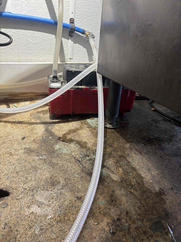 Decatur, GA - Responded to service call for mop sink jetting and investigation of leak near ice machine. Successfully jetted mop sink drain line to clear blockage and restore proper drainage. Inspected area around ice machine and identified minor leak, documented conditions with photos for customer records. Decatur, GA - Responded to service call for mop sink jetting and investigation of leak near ice machine. Successfully jetted mop sink drain line to clear blockage and restore proper drainage. Inspected area around ice machine and identified minor leak, documented conditions with photos for customer records.