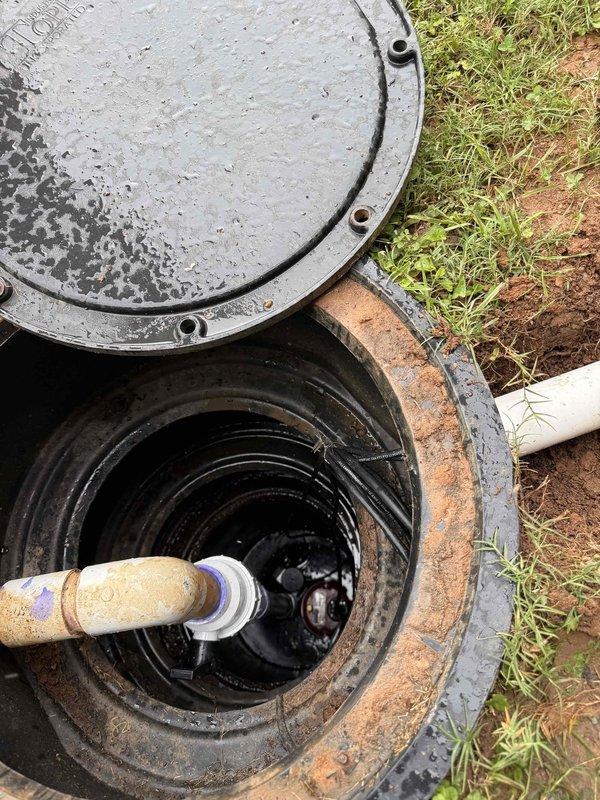Responded to basement water pooling concern and performed comprehensive inspection of sewage ejection pump system. Accessed pit through exterior grade-level access cover, documented existing pump configuration and PVC discharge piping. Based on inspection findings and standing water conditions, system evaluation was completed to determine appropriate resolution for the drainage issue. Responded to basement water pooling concern and performed comprehensive inspection of sewage ejection pump system. Accessed pit through exterior grade-level access cover, documented existing pump configuration and PVC discharge piping. Based on inspection findings and standing water conditions, system evaluation was completed to determine appropriate resolution for the drainage issue.