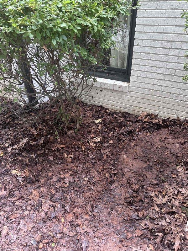 Responded to emergency water leak at front spigot where water was pouring out from under the home despite customer's attempt to use shut-off valve. Excavated foundation area near exterior spigot to expose underground plumbing, located failed PVC pipe coupling in saturated soil, and documented damage to underground water supply line for repair recommendations. Responded to emergency water leak at front spigot where water was pouring out from under the home despite customer's attempt to use shut-off valve. Excavated foundation area near exterior spigot to expose underground plumbing, located failed PVC pipe coupling in saturated soil, and documented damage to underground water supply line for repair recommendations.