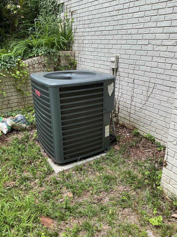 Responded to noise complaint regarding condensate pump on Lennox furnace system. Upon inspection, confirmed HVAC system maintaining proper heating and cooling operation despite audible noise from condensate pump. Documented equipment condition with photographs of indoor furnace installation and outdoor condenser unit for service records. Responded to noise complaint regarding condensate pump on Lennox furnace system. Upon inspection, confirmed HVAC system maintaining proper heating and cooling operation despite audible noise from condensate pump. Documented equipment condition with photographs of indoor furnace installation and outdoor condenser unit for service records.