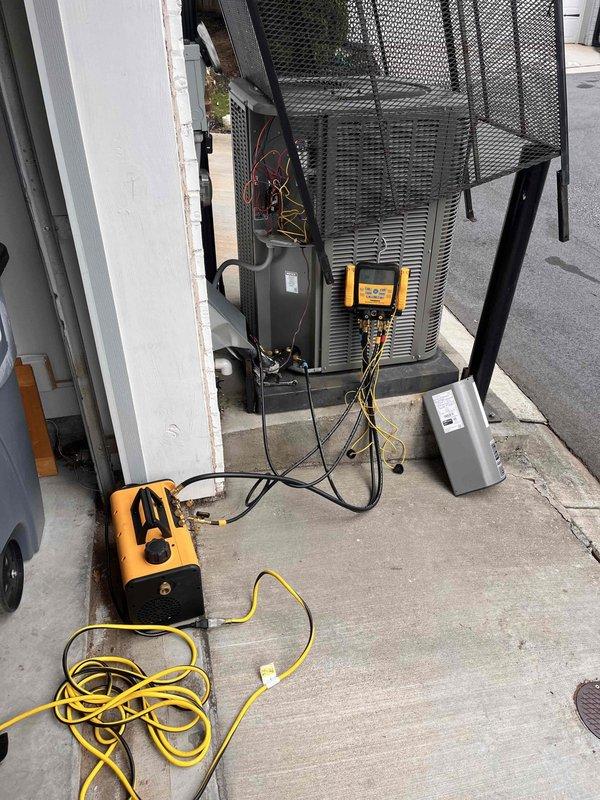 Decatur, GA - Installed new coil assembly on HVAC system. Performed vacuum and pressure testing to verify proper refrigerant circuit integrity and system operation upon completion. Decatur, GA - Installed new coil assembly on HVAC system. Performed vacuum and pressure testing to verify proper refrigerant circuit integrity and system operation upon completion.