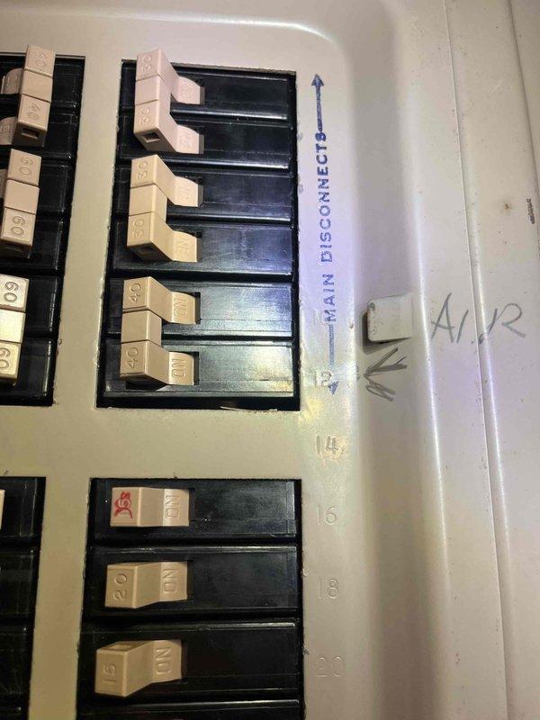 Responded to no cooling call for second opinion evaluation. Upon arrival, performed comprehensive system inspection of existing HVAC equipment located in basement mechanical room. Documented electrical panel configuration showing main disconnect and circuit breaker arrangement. Inspected furnace unit with attached humidifier, water heater with expansion tank, and associated ductwork wrapped in reflective insulation. Photographed equipment conditions and panel markings for customer records. Provided professional assessment of system status and discussed findings with homeowner regarding previously obtained quotes from other contractors. Responded to no cooling call for second opinion evaluation. Upon arrival, performed comprehensive system inspection of existing HVAC equipment located in basement mechanical room. Documented electrical panel configuration showing main disconnect and circuit breaker arrangement. Inspected furnace unit with attached humidifier, water heater with expansion tank, and associated ductwork wrapped in reflective insulation. Photographed equipment conditions and panel markings for customer records. Provided professional assessment of system status and discussed findings with homeowner regarding previously obtained quotes from other contractors.