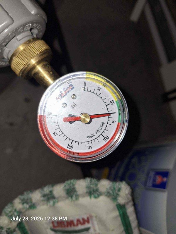 Responded to basement leak call and conducted thorough inspection of affected area. Upon investigation, discovered water intrusion originating from compromised plumbing fixture in crawl space above basement. Identified failed pressure relief valve on water heater system, evidenced by active moisture presence and pressure gauge reading in critical zone. Isolated water supply, replaced defective pressure relief valve with new brass fitting, and verified proper system pressure within normal operating parameters. Documented pre-repair and post-repair conditions with photographic evidence showing compromised insulation material and pressure gauge readings to confirm successful resolution of leak source. Responded to basement leak call and conducted thorough inspection of affected area. Upon investigation, discovered water intrusion originating from compromised plumbing fixture in crawl space above basement. Identified failed pressure relief valve on water heater system, evidenced by active moisture presence and pressure gauge reading in critical zone. Isolated water supply, replaced defective pressure relief valve with new brass fitting, and verified proper system pressure within normal operating parameters. Documented pre-repair and post-repair conditions with photographic evidence showing compromised insulation material and pressure gauge readings to confirm successful resolution of leak source.
