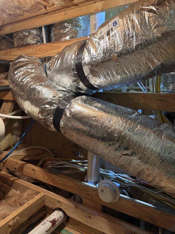 Replaced failed PVC drain line in accordance with approved quote specifications. Documented thermal expansion failure for customer education purposes, showing compromised drain assembly and associated plumbing connections. Completed installation of new drain piping with proper support and securing methods to prevent future thermal stress issues. Replaced failed PVC drain line in accordance with approved quote specifications. Documented thermal expansion failure for customer education purposes, showing compromised drain assembly and associated plumbing connections. Completed installation of new drain piping with proper support and securing methods to prevent future thermal stress issues.