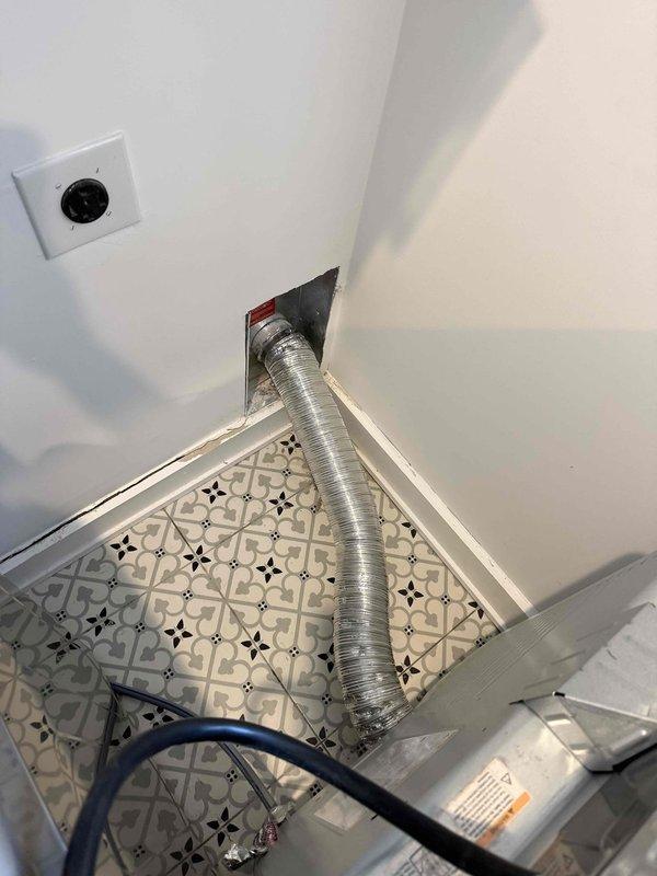 Responded to service call for clogged laundry drain line. Upon arrival, performed visual inspection of the laundry area and identified the drainage system routing through the utility space. Located the laundry drain line connection point near the HVAC equipment installation area. Assessed the drainage configuration and provided professional evaluation of the blockage issue. Documented existing conditions with photographs showing the laundry line location, surrounding mechanical equipment, and access points for potential clearing work. Presented findings and repair options to address the clogged drain condition. Responded to service call for clogged laundry drain line. Upon arrival, performed visual inspection of the laundry area and identified the drainage system routing through the utility space. Located the laundry drain line connection point near the HVAC equipment installation area. Assessed the drainage configuration and provided professional evaluation of the blockage issue. Documented existing conditions with photographs showing the laundry line location, surrounding mechanical equipment, and access points for potential clearing work. Presented findings and repair options to address the clogged drain condition.