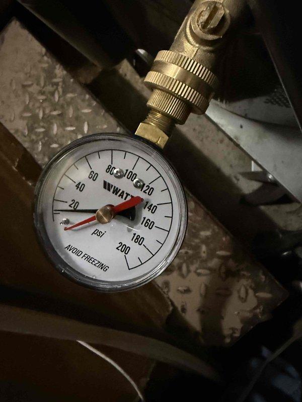 Responded to urinal malfunction and performed diagnostic inspection of the flush valve system. Found pressure issues with the flush valve assembly and verified water supply pressure using gauge readings. Inspected wall-mounted plumbing connections, including copper supply lines, valve body, and associated piping. Addressed operational concerns with the flush mechanism to restore proper urinal function. Responded to urinal malfunction and performed diagnostic inspection of the flush valve system. Found pressure issues with the flush valve assembly and verified water supply pressure using gauge readings. Inspected wall-mounted plumbing connections, including copper supply lines, valve body, and associated piping. Addressed operational concerns with the flush mechanism to restore proper urinal function.