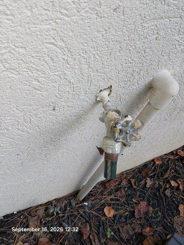 Installed three exterior hose bibs with proper mounting and PVC supply connections to building exterior walls. Repaired leak on sewage ejection pump coupling, securing copper piping with metal straps to structural framing in crawl space area. All fixtures tested and confirmed operational with no active leaks upon completion. Installed three exterior hose bibs with proper mounting and PVC supply connections to building exterior walls. Repaired leak on sewage ejection pump coupling, securing copper piping with metal straps to structural framing in crawl space area. All fixtures tested and confirmed operational with no active leaks upon completion.