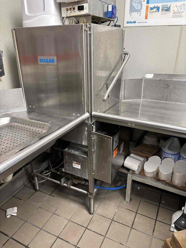 # Dishwasher Drain Repair
Responded to a drain issue affecting the commercial Ecolab dishwasher unit. Upon inspection, identified blockage in the drainage system preventing proper water discharge. Cleared the obstruction from the drain line and verified proper water flow through the system. Tested the dishwasher through a complete cycle to ensure the drain issue was fully resolved and the unit returned to normal operation. # Dishwasher Drain Repair
Responded to a drain issue affecting the commercial Ecolab dishwasher unit. Upon inspection, identified blockage in the drainage system preventing proper water discharge. Cleared the obstruction from the drain line and verified proper water flow through the system. Tested the dishwasher through a complete cycle to ensure the drain issue was fully resolved and the unit returned to normal operation.