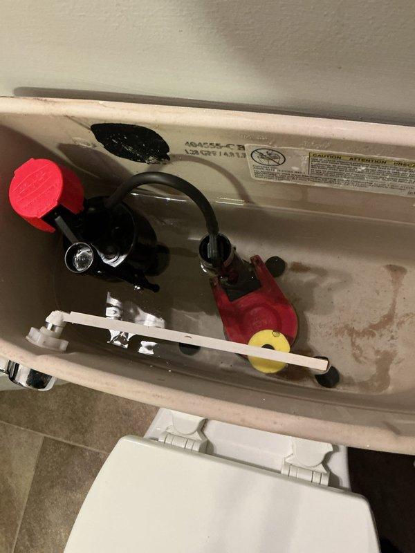 Responded to running toilet issue. Inspected tank interior and identified faulty flush valve assembly causing continuous water flow. Replaced flush valve components and adjusted fill valve float mechanism to restore proper operation and eliminate water waste. Responded to running toilet issue. Inspected tank interior and identified faulty flush valve assembly causing continuous water flow. Replaced flush valve components and adjusted fill valve float mechanism to restore proper operation and eliminate water waste.