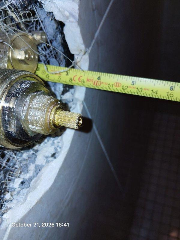 Installed three customer-supplied shower valves per the approved quote. Accessed the wall cavity, verified valve body depth and stem alignment for proper trim fitment, and secured each valve into the existing plumbing connections. Completed the installations ready for rough-in inspection and pressure testing. Installed three customer-supplied shower valves per the approved quote. Accessed the wall cavity, verified valve body depth and stem alignment for proper trim fitment, and secured each valve into the existing plumbing connections. Completed the installations ready for rough-in inspection and pressure testing.