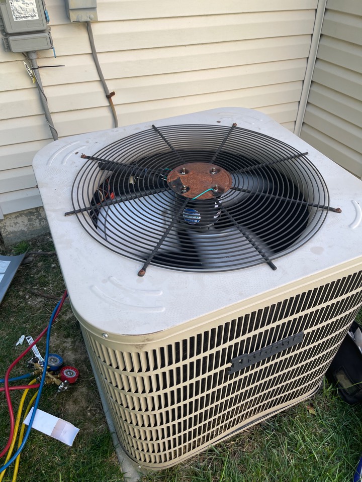 Replaced a outdoor fan motor on Lenaskin Lane  in Forestville MD