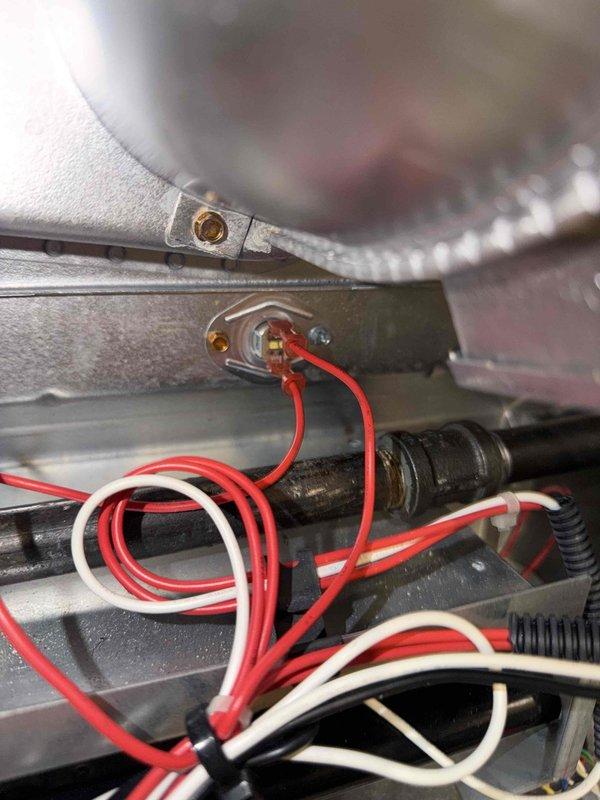Replaced damaged flange fitting and repaired loose electrical connections at terminal junction. Secured all wiring per manufacturer specifications, restoring proper electrical continuity and ensuring safe system operation.
