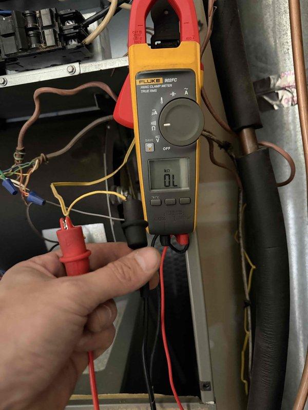 Completed service call on heat pump system that was not providing heat. Performed evaporator coil pull and clean as previously quoted. Replaced faulty transformer and installed low voltage fuse for system protection. Verified electrical values with Fluke meter and confirmed proper operation after service.