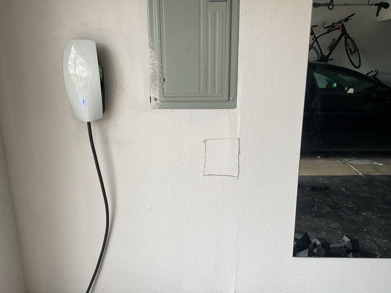 Successfully installed a new Carrier Performance 18K BTU ductless mini-split system in the garage, complete with copper line-set, line hide, pad, disconnect, risers, electrical connections, and drain. Connected and pressure tested the system using a manifold gauge to verify proper refrigerant charge and system operation.