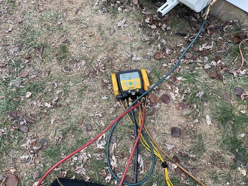 Successfully installed a new Carrier Performance 18K BTU ductless mini-split system in the garage, complete with copper line-set, line hide, pad, disconnect, risers, electrical connections, and drain. Connected and pressure tested the system using a manifold gauge to verify proper refrigerant charge and system operation.