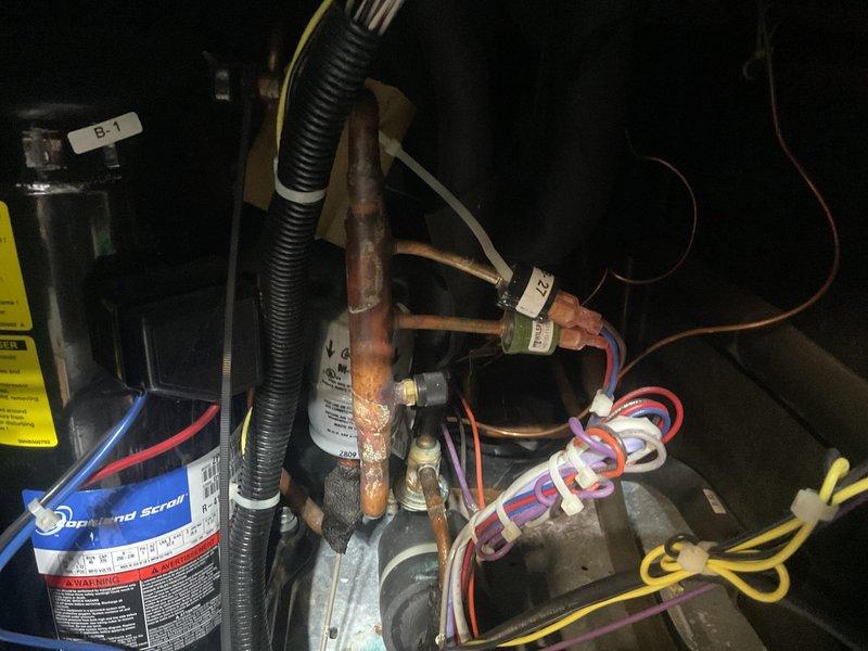 Performed comprehensive tune-up service on customer's geothermal system, verifying proper operation and ensuring backup heat functionality. Inspected Bryant equipment components, including checking electrical connections, refrigerant lines, and system controls to confirm optimal performance.
