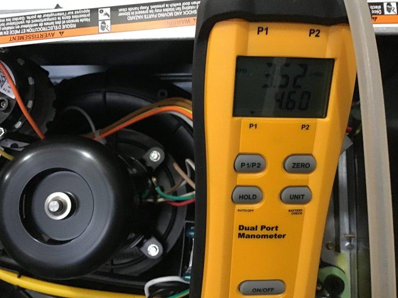 Installed new Carrier 2-stage Infinity 80K BTU 97% efficient gas furnace with matching 3-ton performance A/C system. Complete installation included copper line-set, concrete pad, disconnect, April Aire filtration system, and Ecobee thermostat. System pressure tested and verified proper operation with readings of 236/460 on manometer.