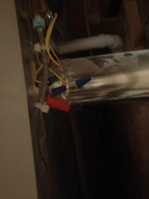 Responded to callback for humidifier leak reported after previous service. Inspected water supply connections and identified loose fitting at the saddle valve connection. Tightened connection and replaced worn water feed line from valve to humidifier. Verified proper operation with no leaks present during testing.