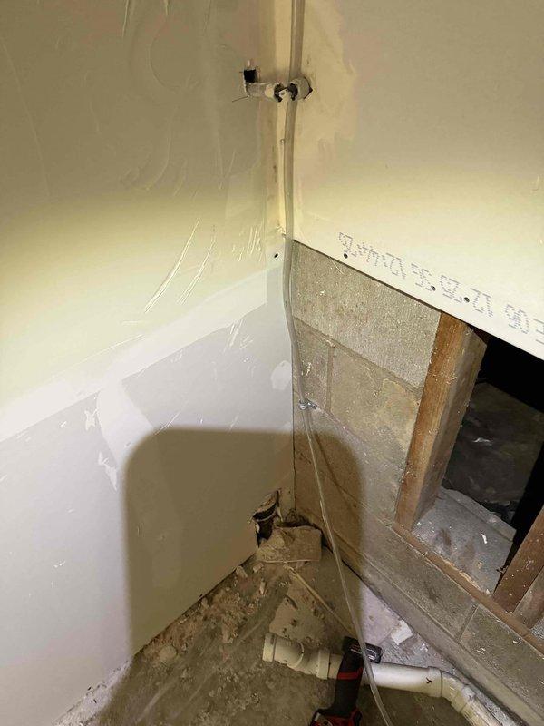 Completed HVAC system startup following installation. Installed wall control, ran condensate drainage lines for furnace, humidifier, and A/C system. Performed furnace startup procedures and calibrated gas pressures to manufacturer specifications.