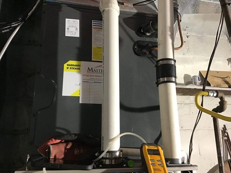 Successfully installed a new Carrier Infinity 97% efficient 100K BTU gas furnace, integrated with existing A/C system and thermostat. Installation included a REME Halo Zero Series II Coil sanitation and air purifier, comprehensive duct cleaning service, and a new April Aire Filtration assembly. System pressures and connections were verified with dual port manometer testing to ensure optimal performance.