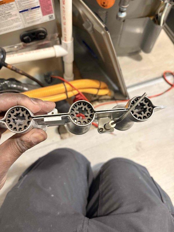 Performed monthly heating maintenance on customer's system. Inspected and serviced the heat exchanger components, verifying proper operation. System now functioning within normal parameters.