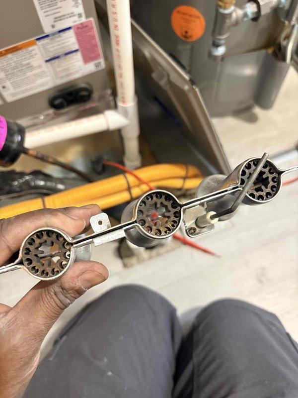 Performed monthly heating maintenance on customer's system. Inspected and serviced the heat exchanger components, verifying proper operation. System now functioning within normal parameters.