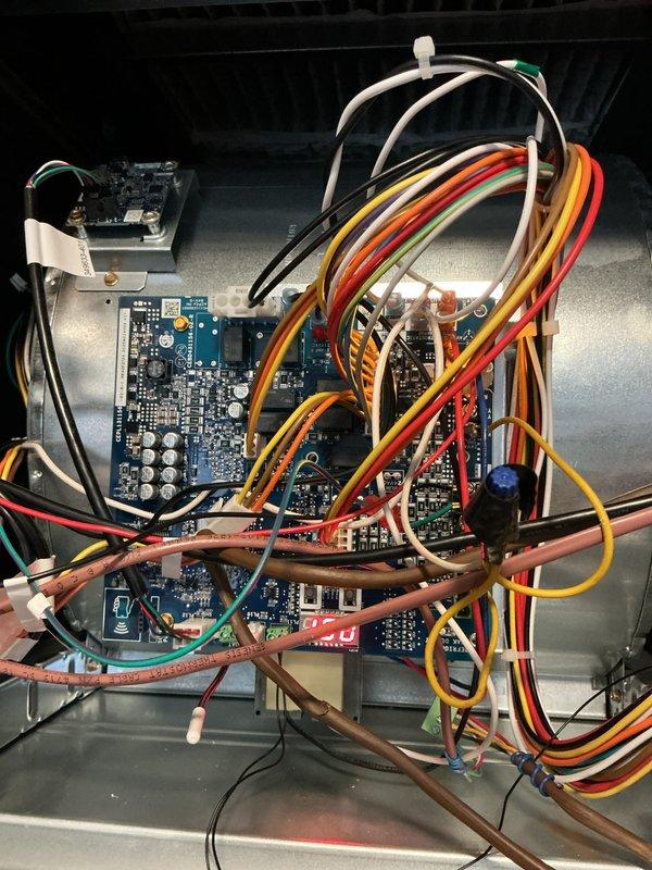 Performed annual heating maintenance service on system. Inspected circuit board and electrical connections, finding all components in good working order. Examined ignition assembly and heat exchanger, confirming proper operation with no signs of significant wear or safety concerns.