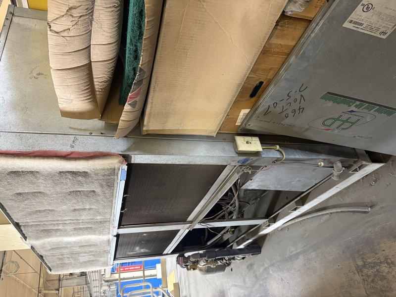 Conducted site assessment with Ronson to evaluate heating solutions for unheated shop areas. Inspected existing mechanical infrastructure including PVC piping network, pressure vessel, and ventilation equipment. Documented current HVAC components and available materials (insulation rolls) to develop appropriate heating system recommendations for the commercial space.