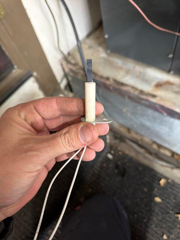 Performed comprehensive heating maintenance as requested with senior technician. Inspected ignition system components and electrode assembly for proper function. Measured temperature differential at 15.0 degrees across system, confirming proper operation within manufacturer specifications.