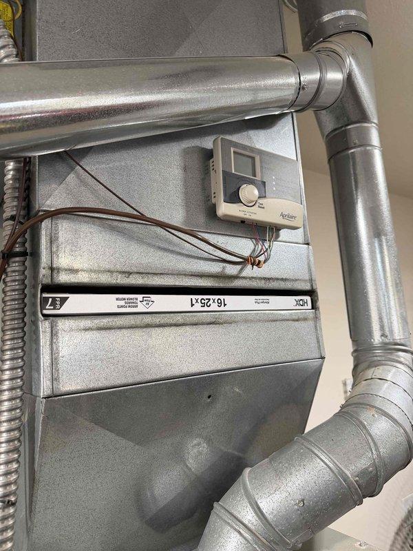 Conducted routine heating maintenance service on system. Performed diagnostic testing with Fieldpiece meter showing reading of 346. Provided customer education on proper thermostat operation as requested.