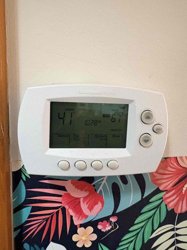 Completed quoted repairs for HVAC system that was not cooling properly. Temperature readings showed significant discrepancy between thermostat setting and actual room temperature (41°F indoor reading on thermostat while actual supply air temperature measured at 9.19°F). Adjusted thermostat calibration and verified proper system operation before completing service.