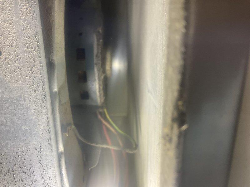Responded to no heat complaint at customer residence. Inspected furnace wiring and blower assembly, identifying loose connections in the control circuit. Secured wiring connections and verified proper operation of the heating system. Customer representative Quinn was present during service and coordinated payment with homeowner.