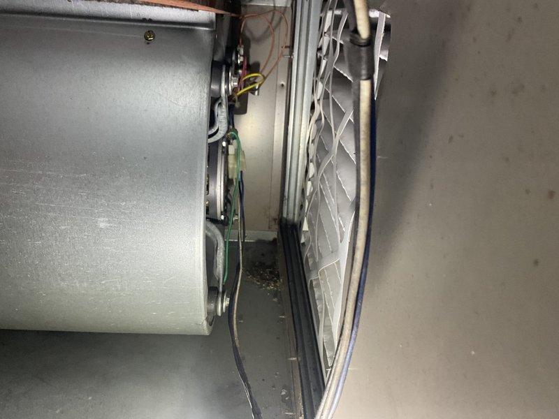 Performed oil furnace cleaning and tune-up service. Inspected interior components including heat exchanger, electrical connections, and wiring. Cleaned unit and checked for proper operation to ensure optimal heating performance.