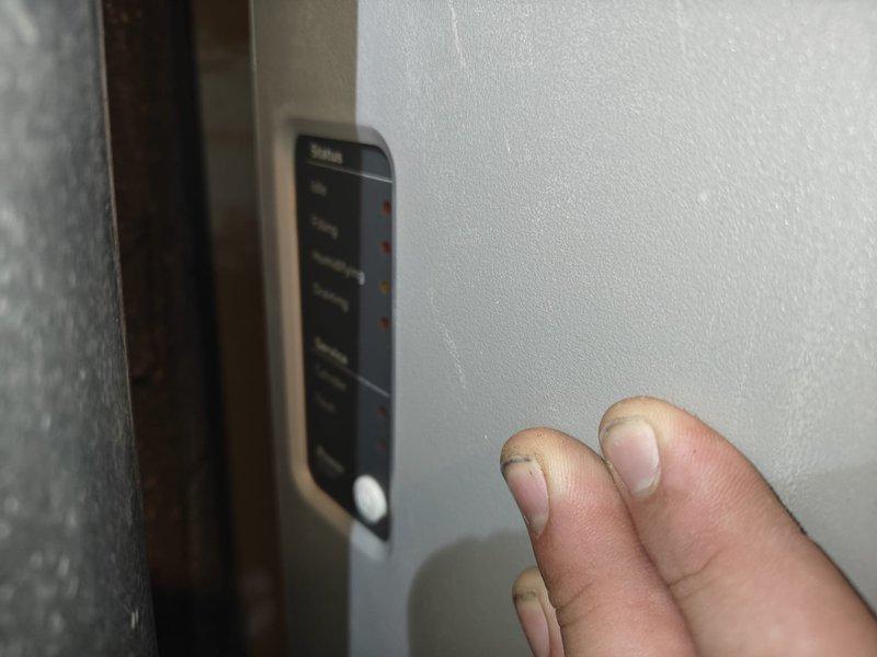 Diagnosed and replaced the failed condensate pump on the customer's HVAC system. The original unit showed significant mineral buildup and electrical component deterioration. After installation of the new pump, verified proper operation through the control panel and ensured the system was functioning correctly with no leaks or electrical issues.