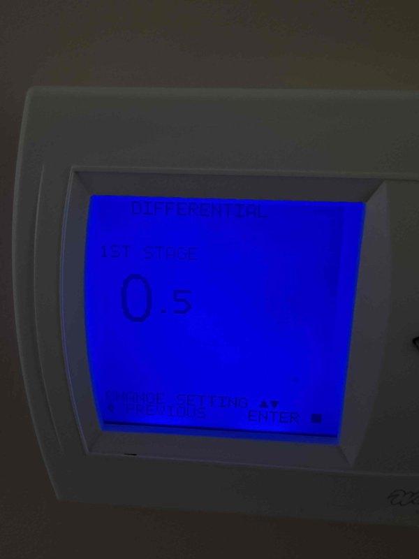 Conducted comprehensive system walkthrough for new homeowner concerned about constant geothermal system operation and high utility bills. Performed temperature measurements and control panel diagnostics, recording supply temperature at 72.6°F and control setting at 0.5. Provided detailed explanation of geothermal system operation, efficiency factors, and proper maintenance procedures to improve system performance.