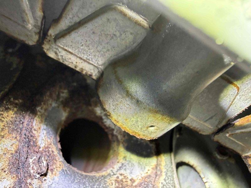 Performed heating maintenance service where significant corrosion and rust were identified on metal components of the system. Replaced deteriorated fittings with new PVC components to prevent further degradation and ensure proper system operation. Corrosion remediation was completed to extend equipment lifespan and maintain efficient heating performance.