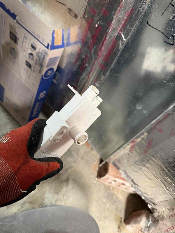 Performed heating maintenance service where significant corrosion and rust were identified on metal components of the system. Replaced deteriorated fittings with new PVC components to prevent further degradation and ensure proper system operation. Corrosion remediation was completed to extend equipment lifespan and maintain efficient heating performance.