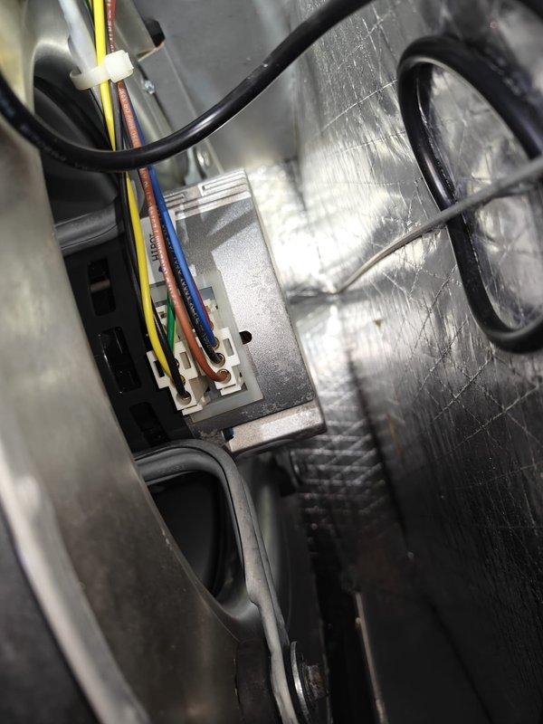 Completed heating maintenance service on residential HVAC system. Inspected exterior unit including protective grid covering, heat exchanger coil, and housing integrity. Examined and verified proper electrical connections at terminal block with all wiring properly secured and color-coded.