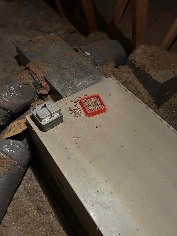 Completed estimate for attic-mounted air conditioning system replacement that operates seasonally during summer months. Assessed existing AC unit located in attic space with aging insulation and evaluated outdoor condenser unit positioned on concrete pad alongside building foundation. Provided replacement options and recommendations for complete system upgrade including indoor air handler and outdoor condensing unit.