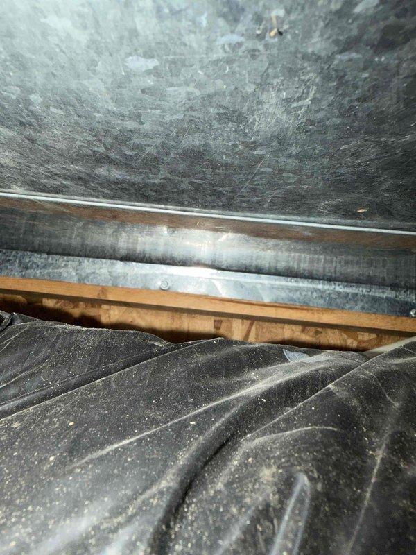Performed inspection of dryer vent system using borescope camera and identified severe rust deterioration requiring full replacement. Documented interior ductwork conditions showing compromised metal surfaces and advised customer of necessary repairs to restore proper venting function and safety.