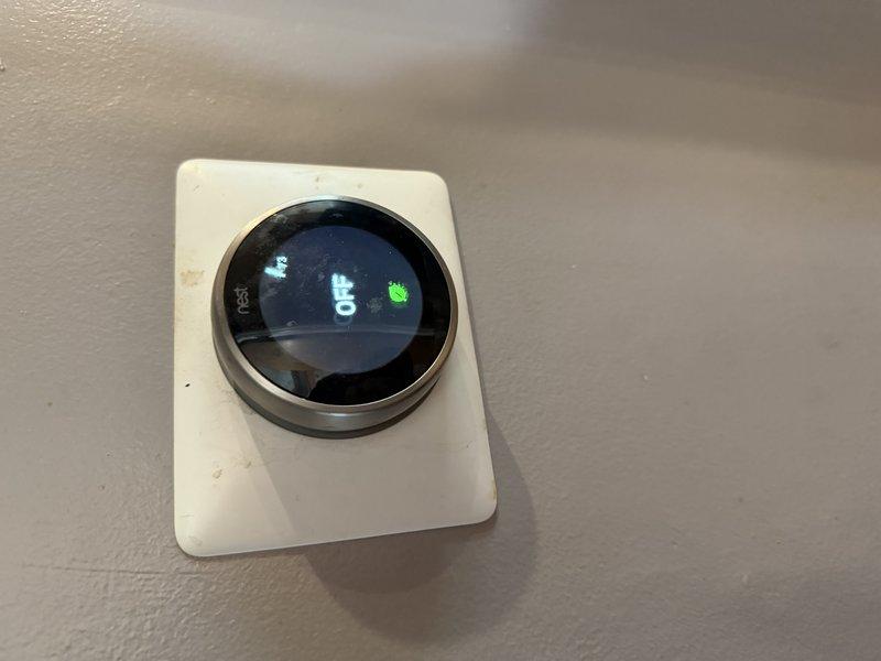 Completed on-site assessment for air conditioning system replacement. Evaluated existing equipment and property conditions, including exterior condensate drainage system with PVC piping and indoor smart thermostat control. Documented current system configuration and provided comprehensive replacement options to address cooling system needs.