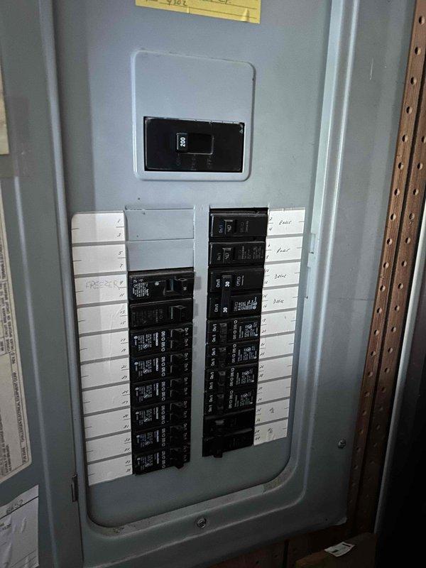 Conducted on-site assessment of existing residential HVAC system for full replacement estimate of electric air conditioning unit and gas furnace. Evaluated current equipment configuration in basement mechanical room, including existing furnace with PVC venting system and associated electrical panel with circuit distribution. Documented equipment specifications, spatial requirements, and electrical infrastructure to provide comprehensive replacement proposal for complete heating and cooling system upgrade.