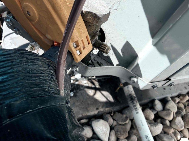 Completed annual cooling maintenance on residential HVAC system and addressed thermostat system fault error code. Performed comprehensive inspection of outdoor condensing unit including refrigerant lines, copper tubing connections, and ductwork. Diagnosed and cleared system fault, verified proper operation of all components, checked refrigerant pressures using manifold gauges, and inspected electrical connections and mounting hardware to ensure system functionality.