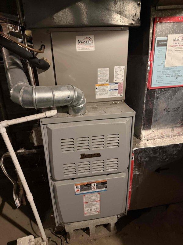 Responded to no cooling complaint on residential HVAC system. Upon arrival, confirmed furnace blower was operating but system was not producing cool air. Performed diagnostic testing on outdoor condensing unit, including electrical measurements at the fan motor assembly to assess component functionality and identify the cause of cooling failure. Documented equipment conditions and test results, then provided repair recommendations to restore proper cooling operation.
