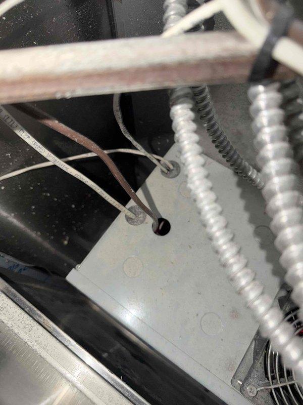 Completed quoted repairs on commercial HVAC unit experiencing no cooling condition. Addressed electrical control system components including wiring connections, control board, and variable frequency drive within the main electrical enclosure. System tested and verified operational upon completion of repairs.
