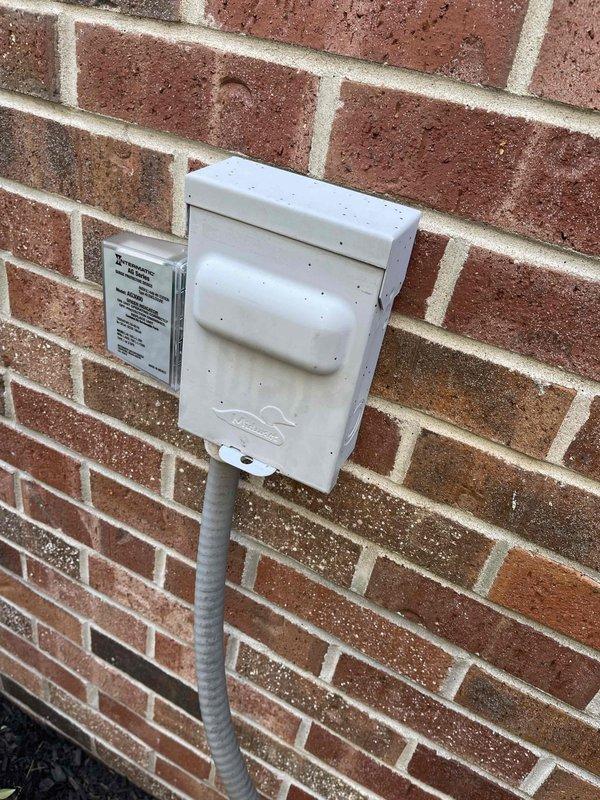 Completed comprehensive estimate for full HVAC system replacement at residential property. Evaluated existing Coleman furnace installation located in interior mechanical closet alongside water heater, assessed exterior electrical disconnect box mounted on brick exterior wall, and documented current ductwork configuration including flexible and metallic insulated ducting with PVC venting. Provided replacement options and specifications for complete heating and cooling system upgrade.