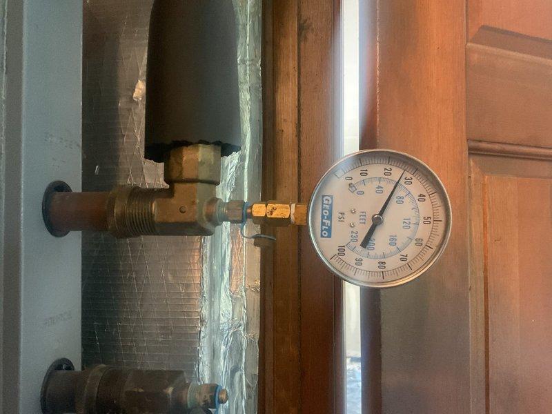 Completed annual cooling maintenance on geothermal heat pump system, inspecting all system components, verifying refrigerant pressures, and checking ductwork and insulation integrity. Adjusted Flex Bank thermostat setpoint by 2 degrees per homeowner request to optimize comfort and system efficiency. All equipment operating within normal parameters with no deficiencies noted.