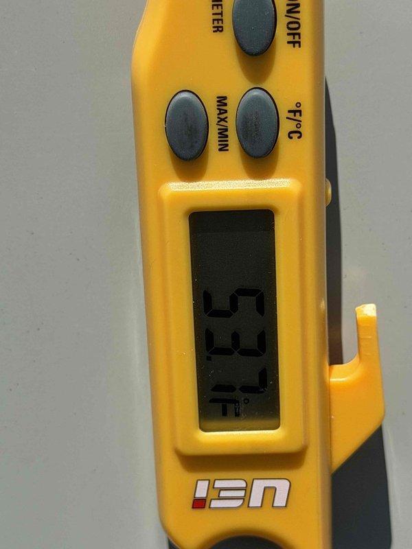 Responded to no cooling complaint for Room H-203 and completed diagnostic evaluation using digital temperature measurement equipment. Diagnostic findings documented with photographs, and repair estimate prepared for approval with notation that additional work order will be required for any approved repairs to proceed.