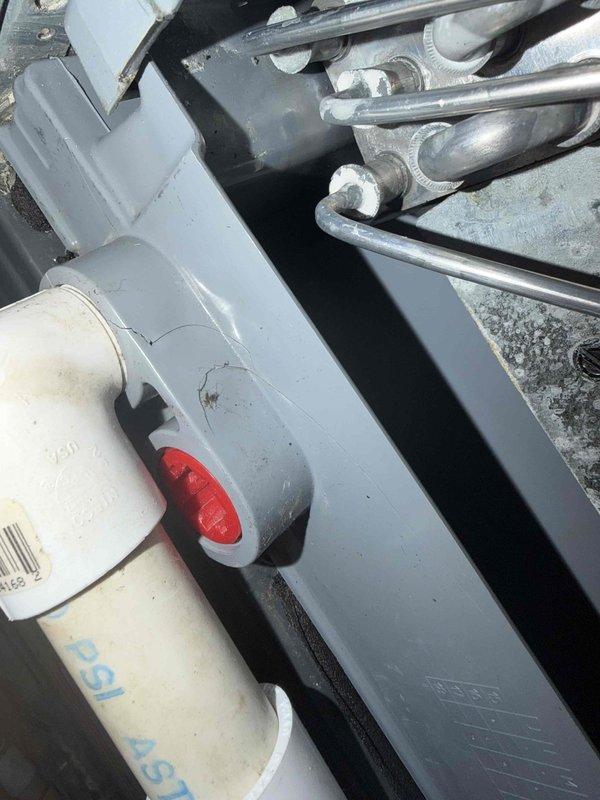 Responded to no-cooling call with water leakage from furnace during AC operation. Upon inspection, identified clogged condensate drain line causing water backup and overflow from the evaporator coil drain pan. Cleared blockage from condensate line, verified proper drainage, and tested system operation to confirm cooling function restored and no further leakage present.
